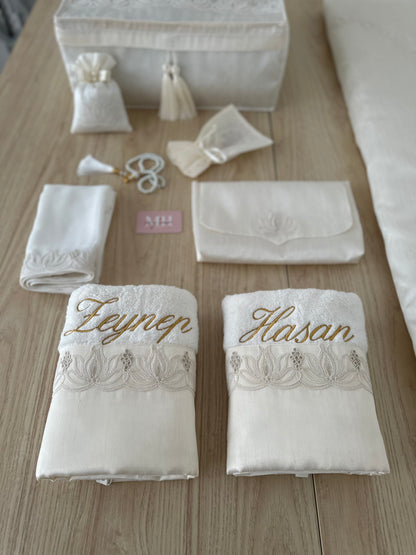 Zeynep &amp; Hasan Prayer Rug Set