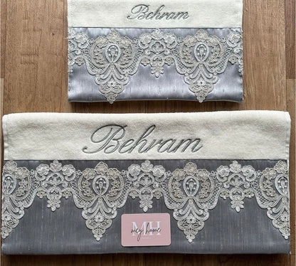 Behram prayer rug set